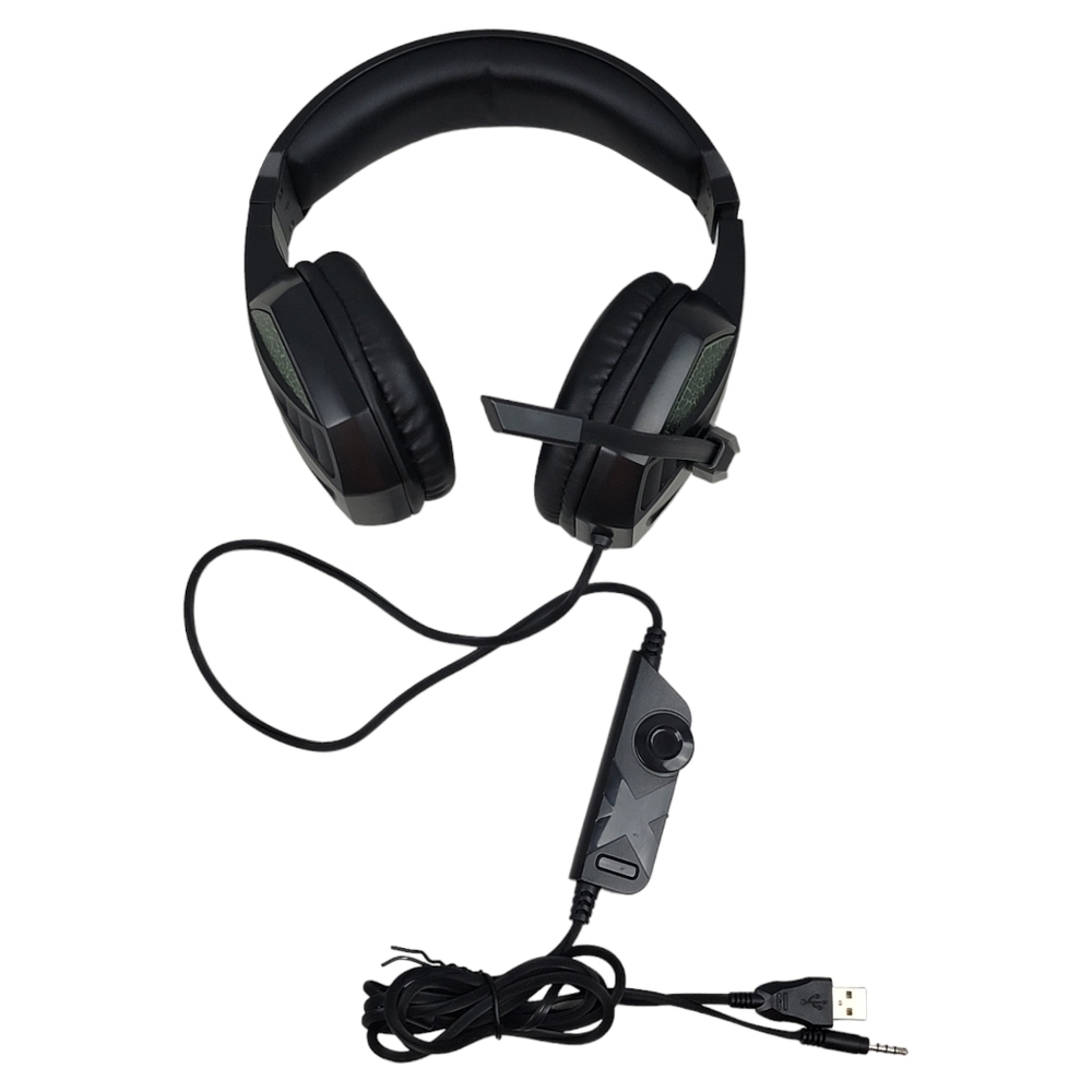 Stereo Gaming Wired Headset for PS4, PC, XBOX ONE, SWITCH Over-Ear Headphones